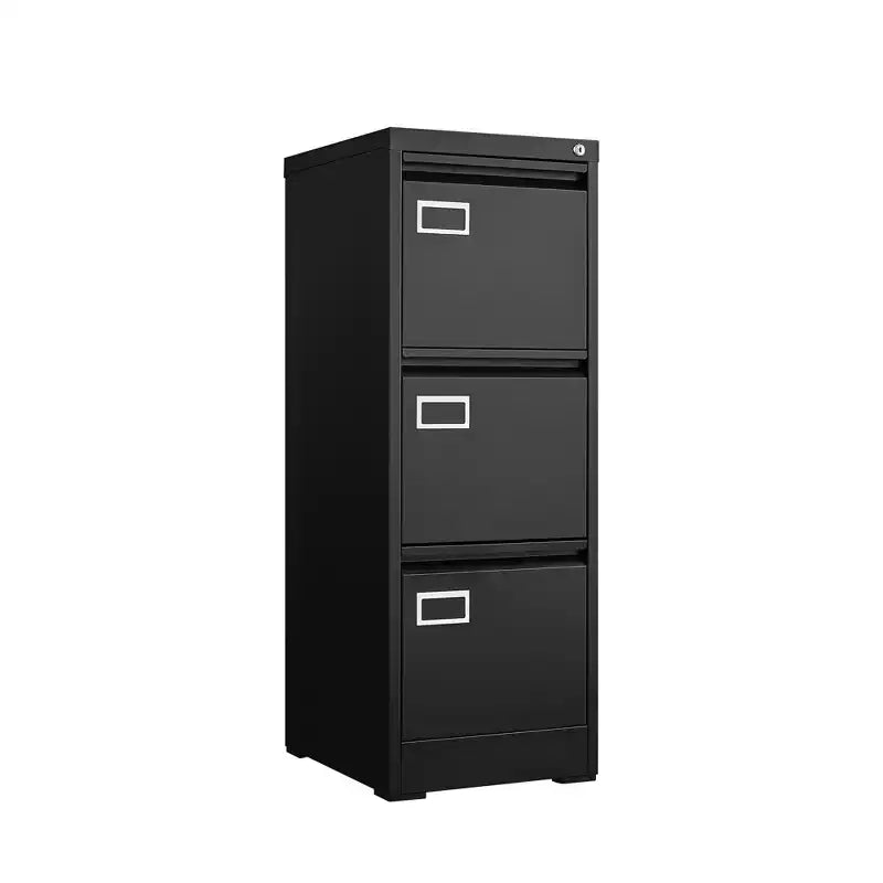 Vertical Metal File Cabinet with Lock for Home Office