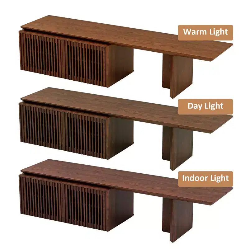 JVNOXK 78 to 110-inch Retracted Extendable TV Stand, Console Media Cabinet with Storage,for Up to 55+Inch,for Living Room