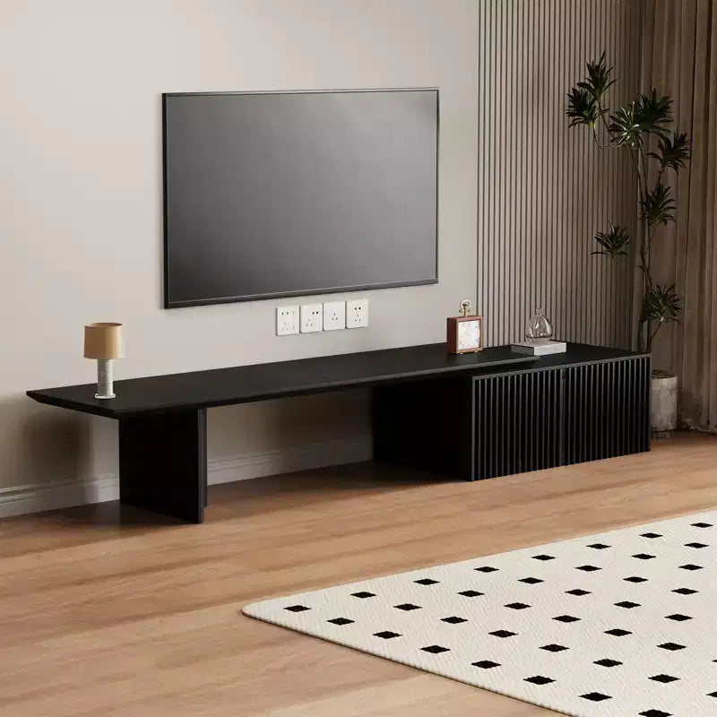 JVNOXK 78 to 110-inch Retracted Extendable TV Stand, Console Media Cabinet with Storage,for Up to 55+Inch,for Living Room