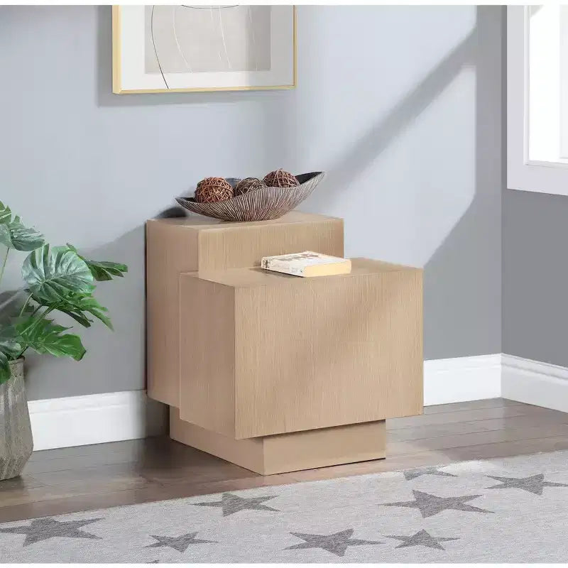 Meridian Furniture Mateo Natural End Table