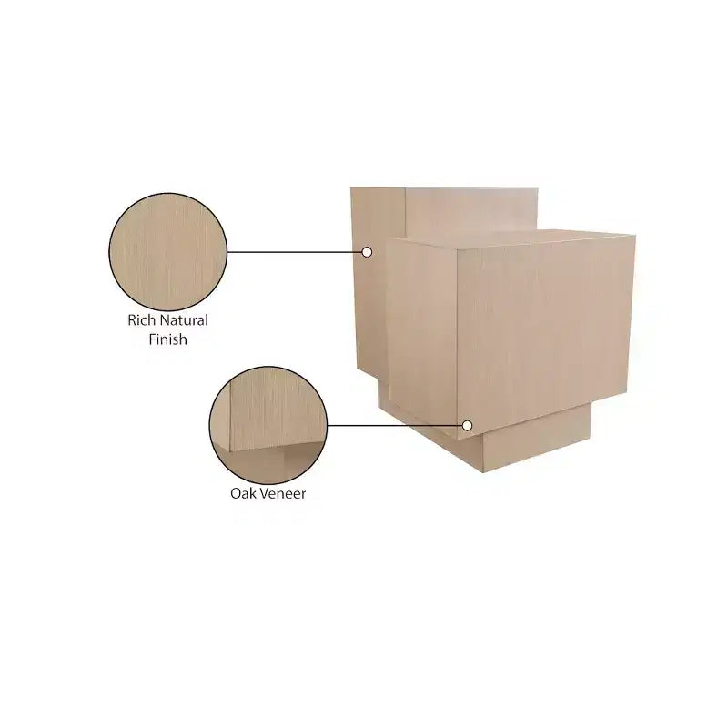 Meridian Furniture Mateo Natural End Table