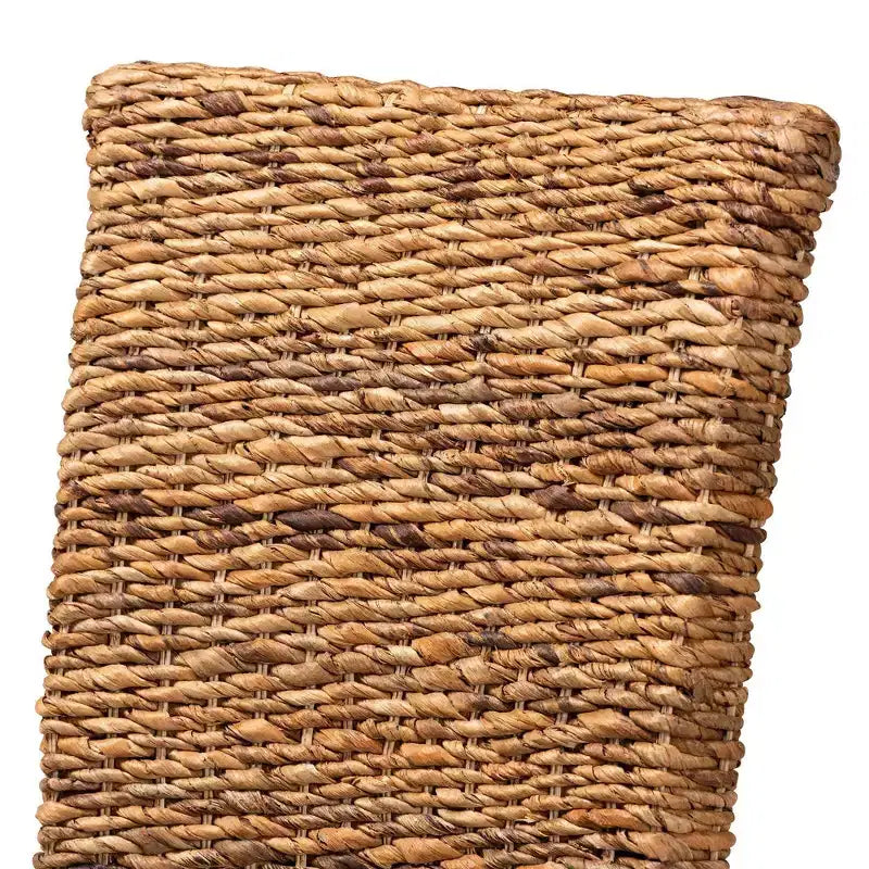 Trianna Abaca Wood Dining Chair Natural/Brown - bali & pari