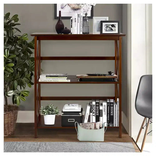 33.5 Montego 3 Tier Bookcase - Flora Home
