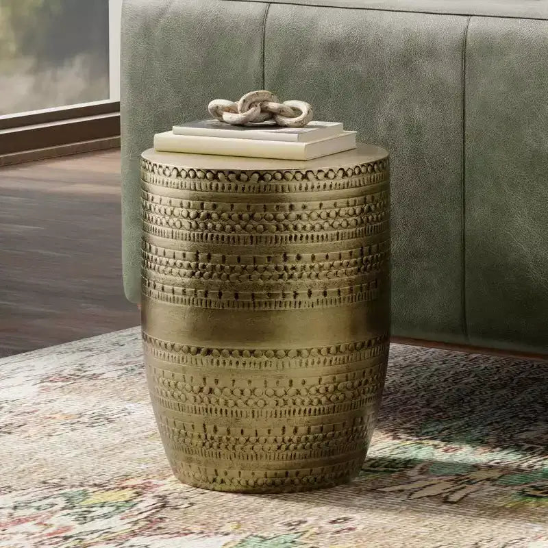 Jean Large Metal Accent Table - WyndenHall