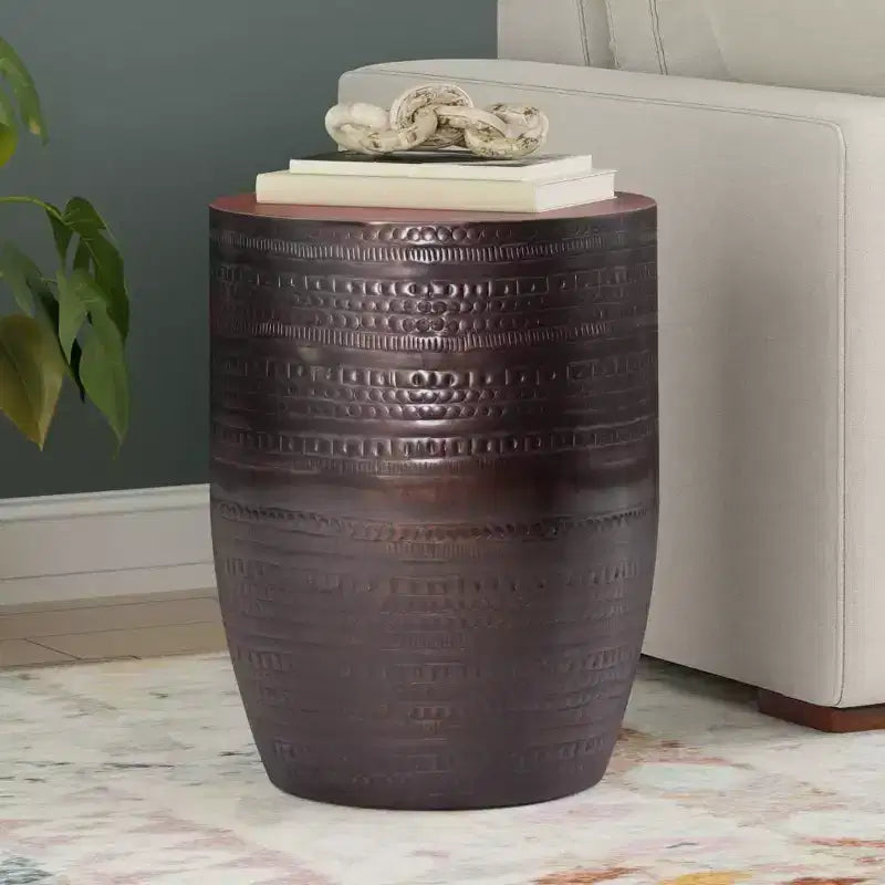 Jean Large Metal Accent Table - WyndenHall