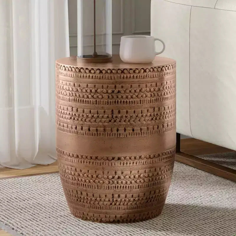 Jean Large Metal Accent Table - WyndenHall