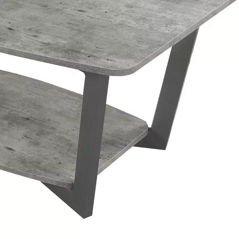 Graystone Coffee Table with Shelf - Breighton Home