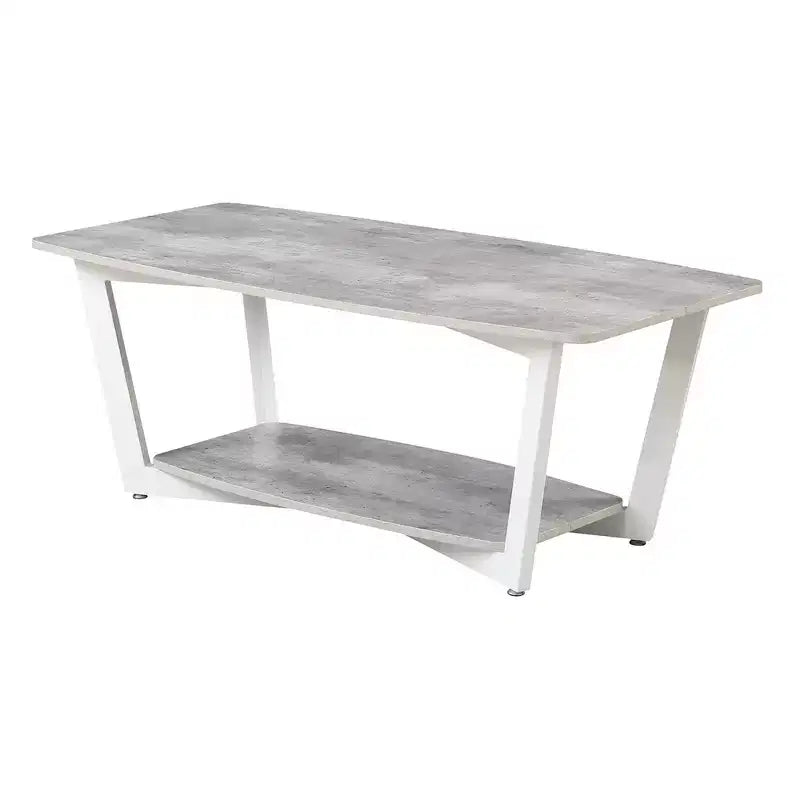 Graystone Coffee Table with Shelf - Breighton Home