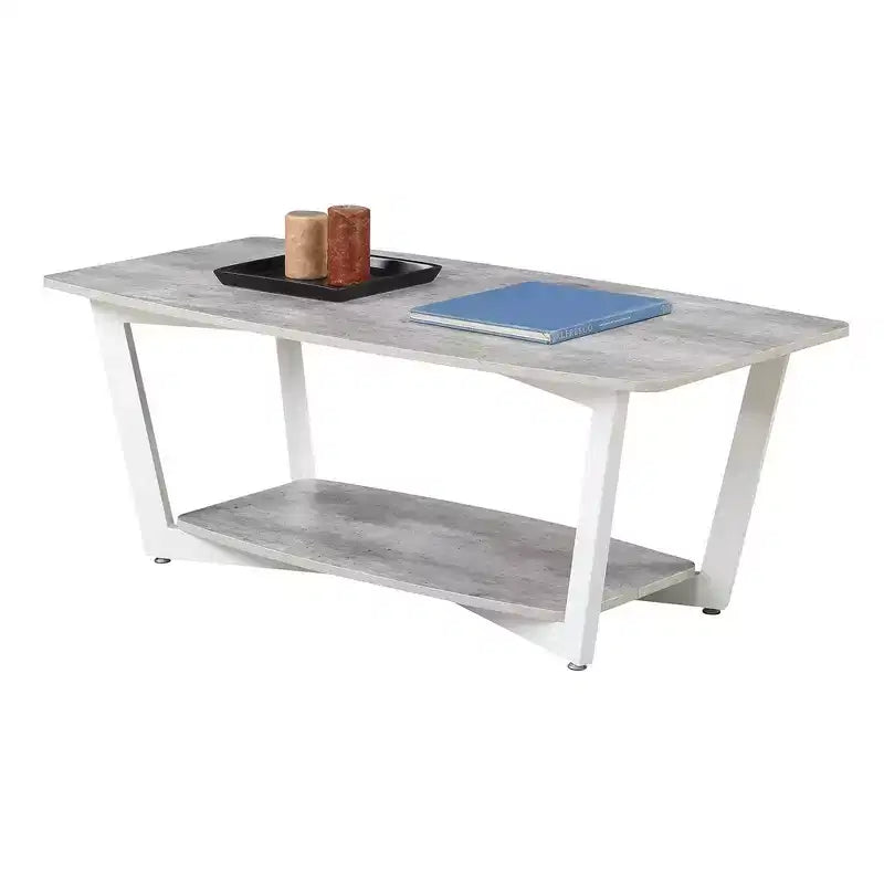 Graystone Coffee Table with Shelf - Breighton Home