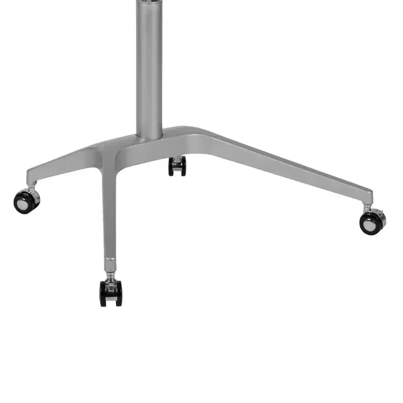 Flash Furniture Mobile Sit-Down, Stand-Up Ergonomic Computer Desk - Standing Desk