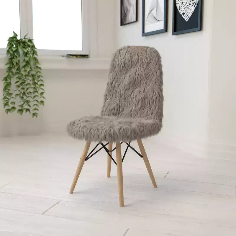 Flash Furniture Shaggy Dog Accent Chair