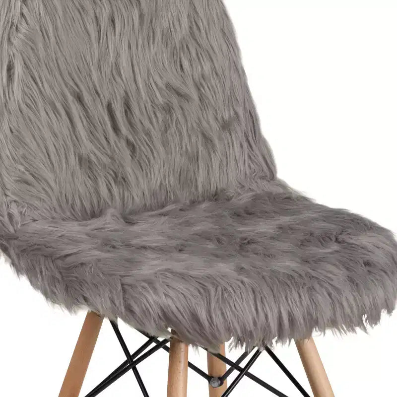 Flash Furniture Shaggy Dog Accent Chair