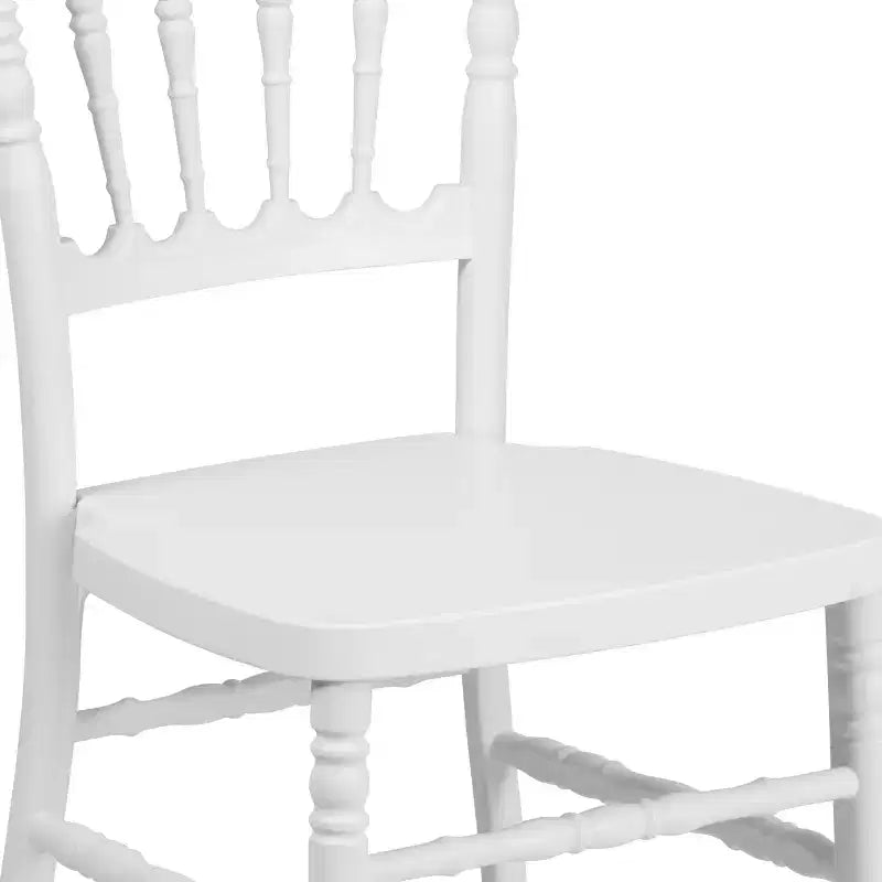 Flash Furniture HERCULES Series Resin Stacking Napoleon Chair