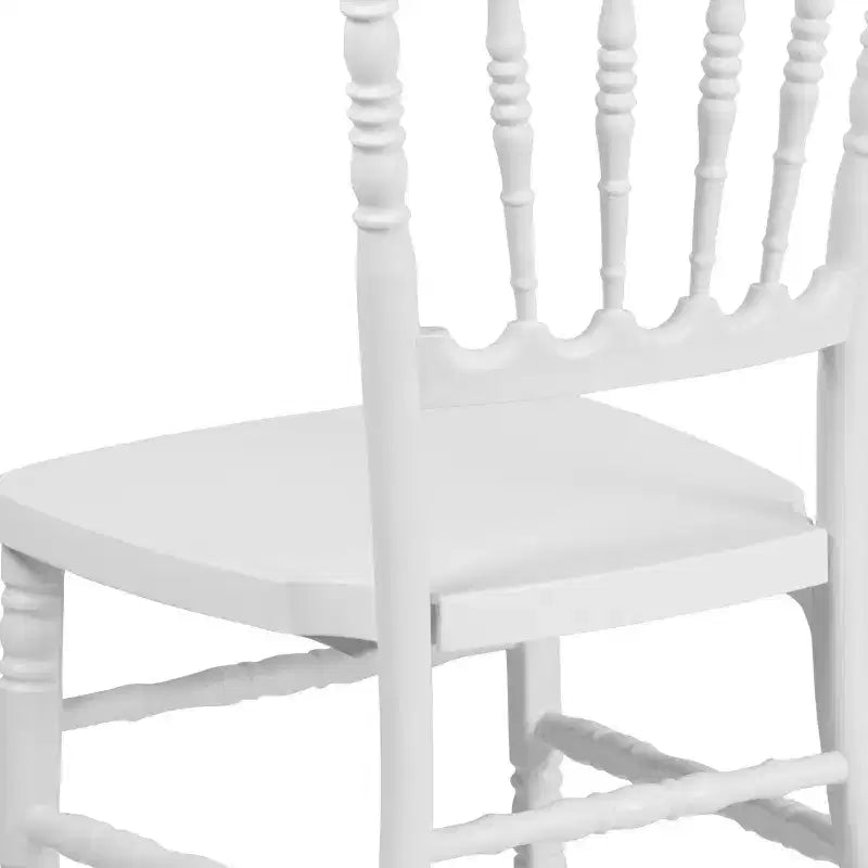 Flash Furniture HERCULES Series Resin Stacking Napoleon Chair