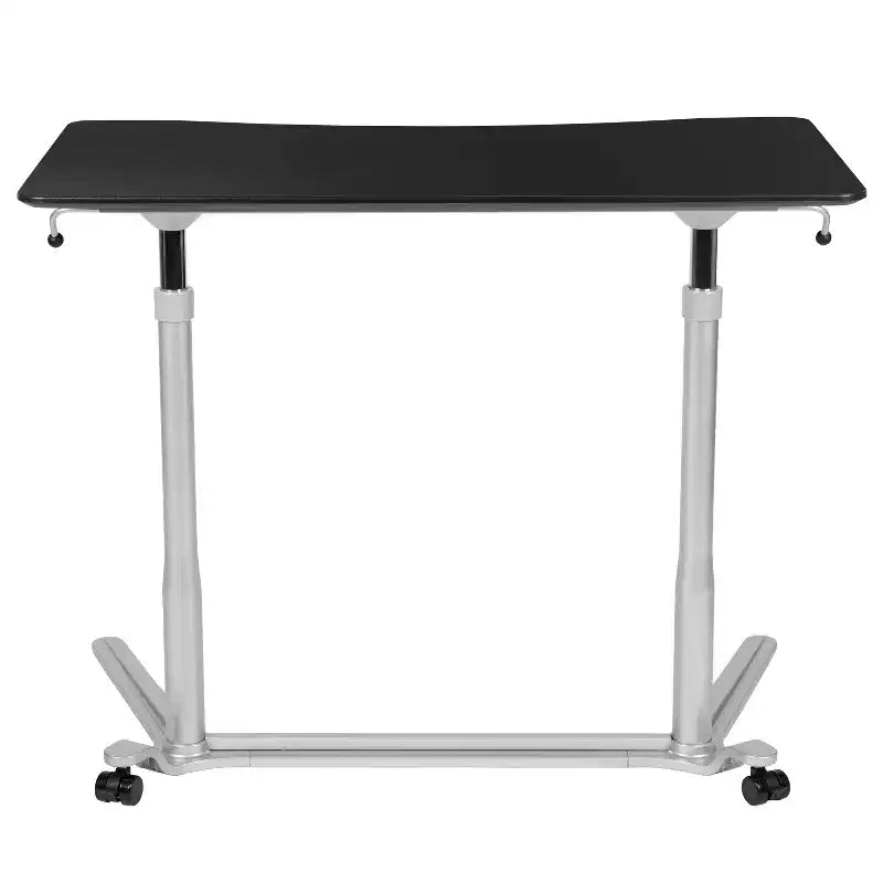 Emma and Oliver Sit-Down, Stand-Up Ergonomic Computer Desk - Standing Desk