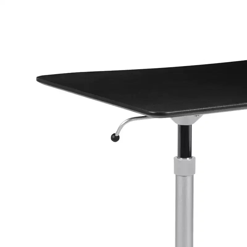 Emma and Oliver Sit-Down, Stand-Up Ergonomic Computer Desk - Standing Desk