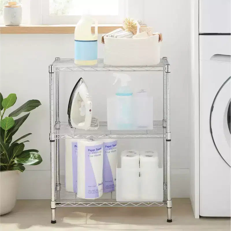 3 Tier Wire Shelving - Brightroom