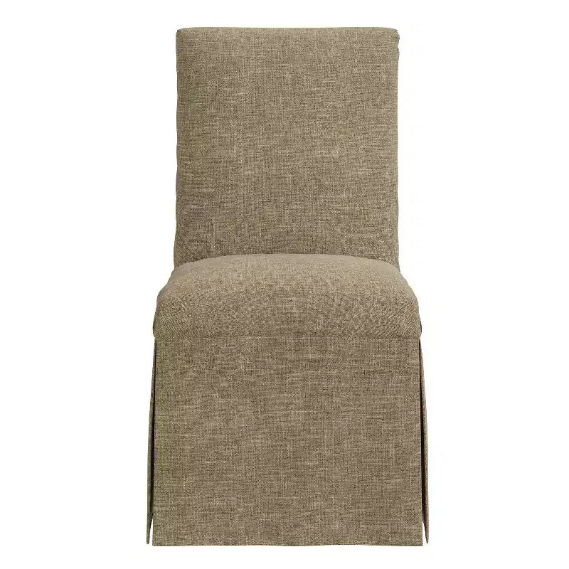 Skyline Furniture James Slipcover Armless Dining Chair Zuma