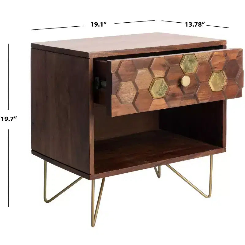 Raveena Nightstand - NST9002 - Safavieh